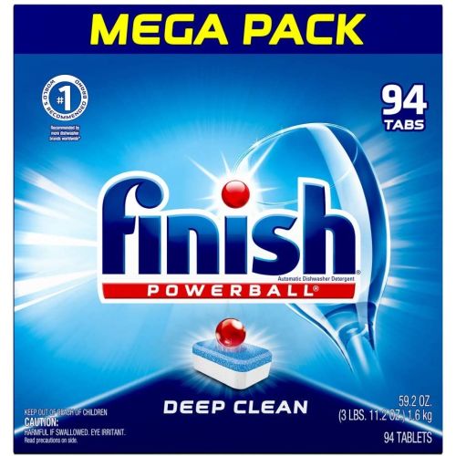 Finish All in 1 Powerball® Dishwasher Tabs, Fresh Scent, 94 Tabs
